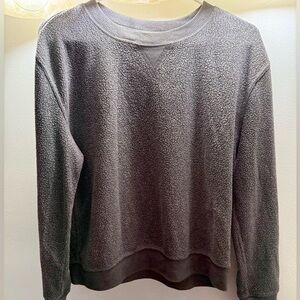 No Boundaries Charcoal Women's Crew Neck Sweater